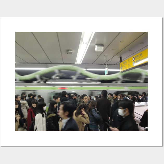 Yamanote no Ryū Wall Art by graham overby